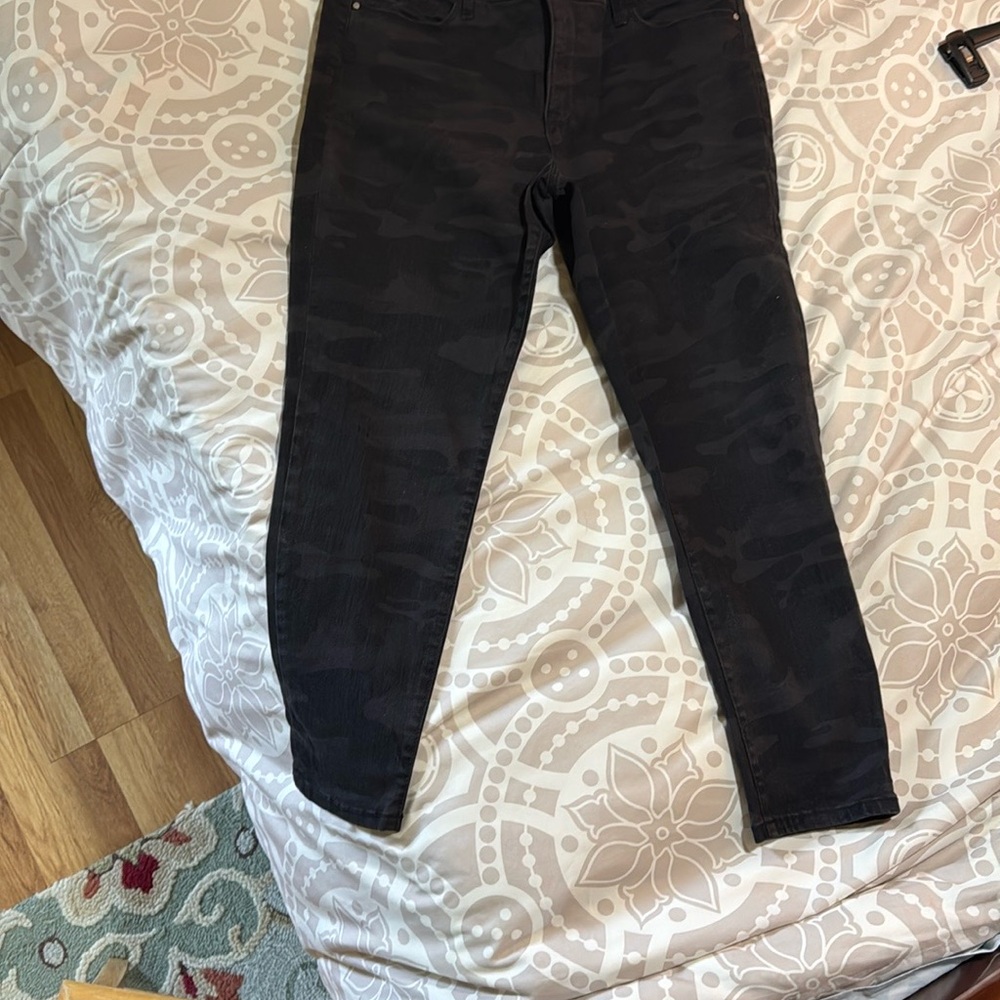 Sanctuary Women's Skinny Jeans - Black Camo